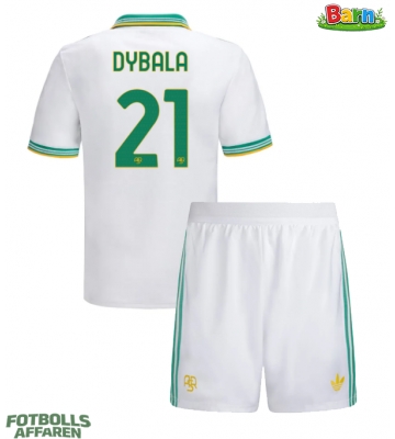 AS Roma Paulo Dybala #21 Tredjeställ Barn 2025-26 Kortärmad (+ Korta byxor)